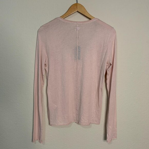 rag & bone Blush Long Sleeve Tee – Size M - Picture 6 of 8